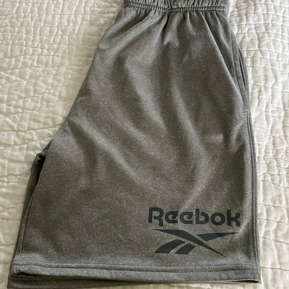 Reebok Men's Gray Athletic Shorts